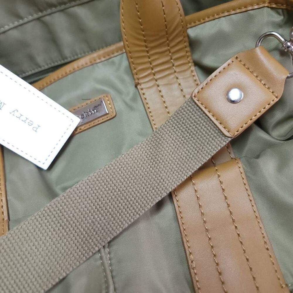 Perry Mackin Zoey Diaper Bag Olive New No Accessories Shoulder Strap Baby​​ - Picture 12 of 13